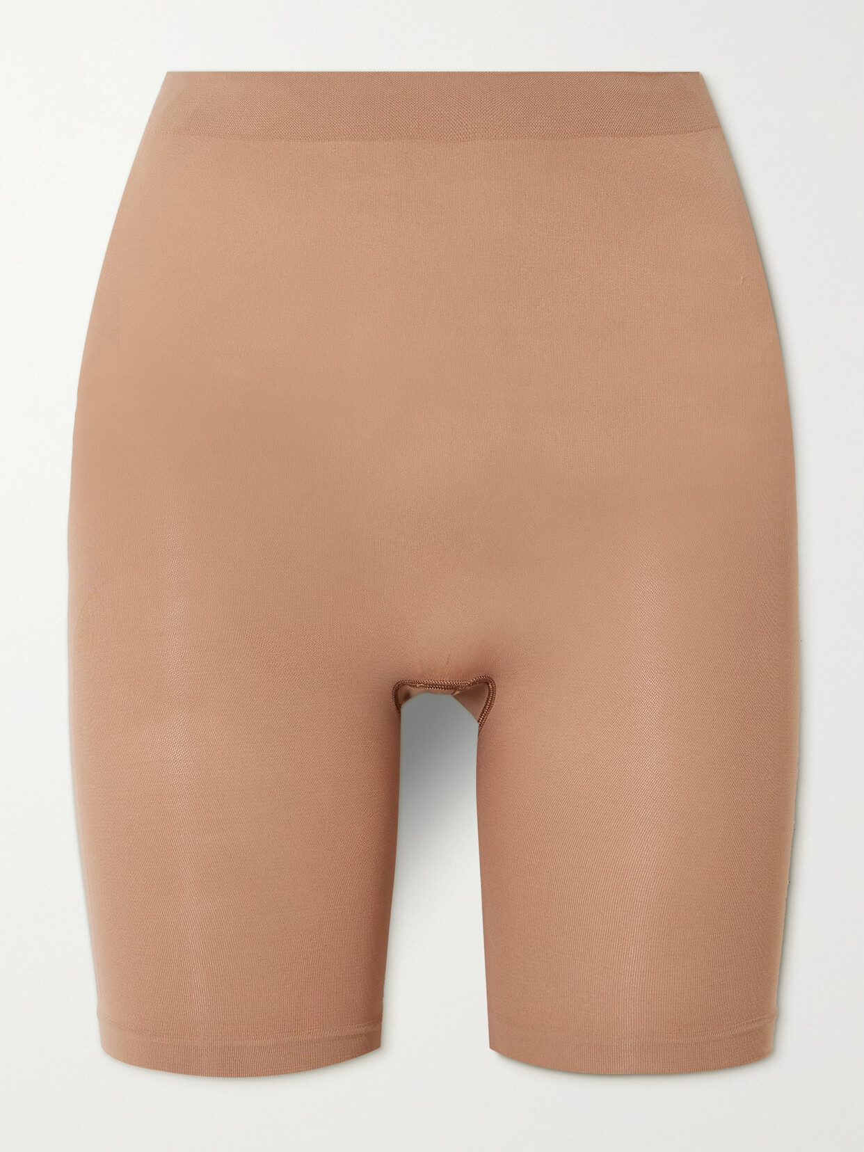 Skims Seamless Sculpt Mid Thigh Short In Neutrals