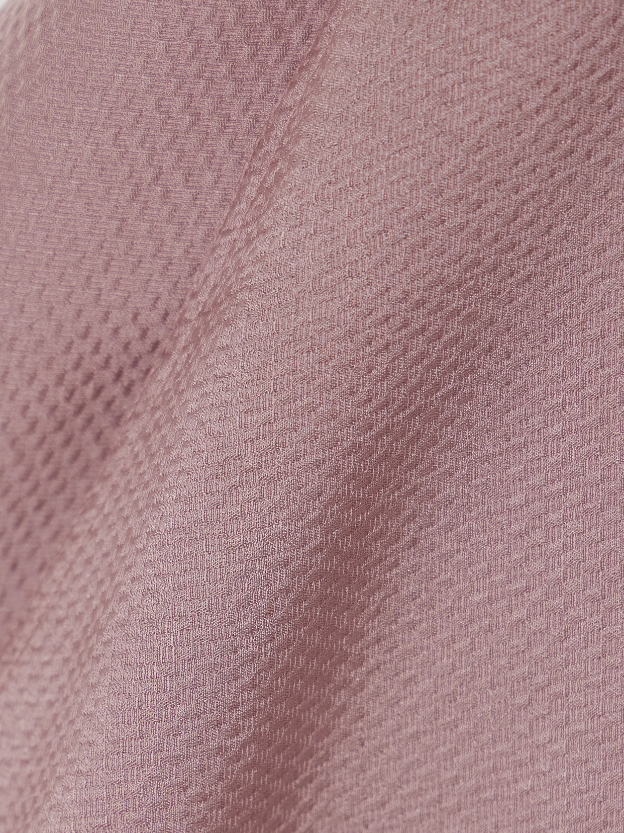 Draped Waffle-Knit Crepe Wrap Top