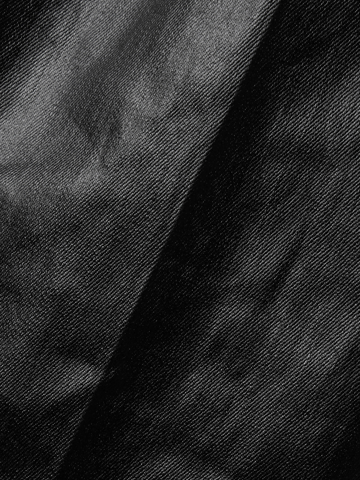 Rick Owens Bolan Coated Cotton-blend Twill Flared Pants In Black