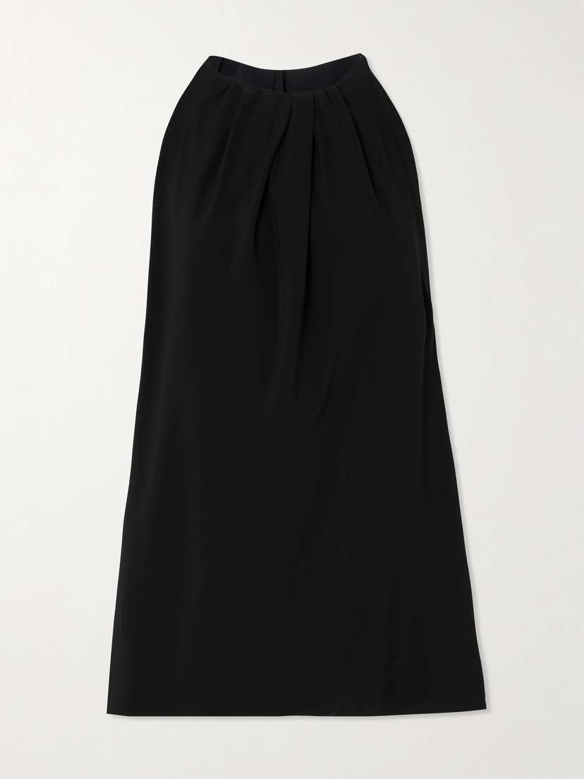 Rick Owens Gathered Satin Top