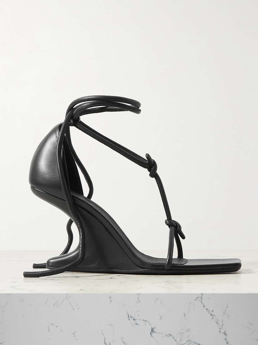 Rick Owens Cantilever 8 Leather Sandals