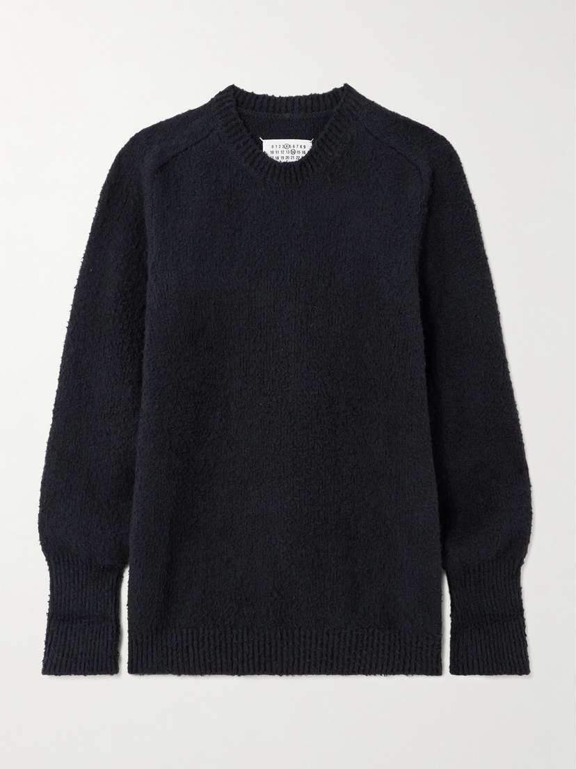 Maison Margiela Brushed Cotton-blend Sweater - x large