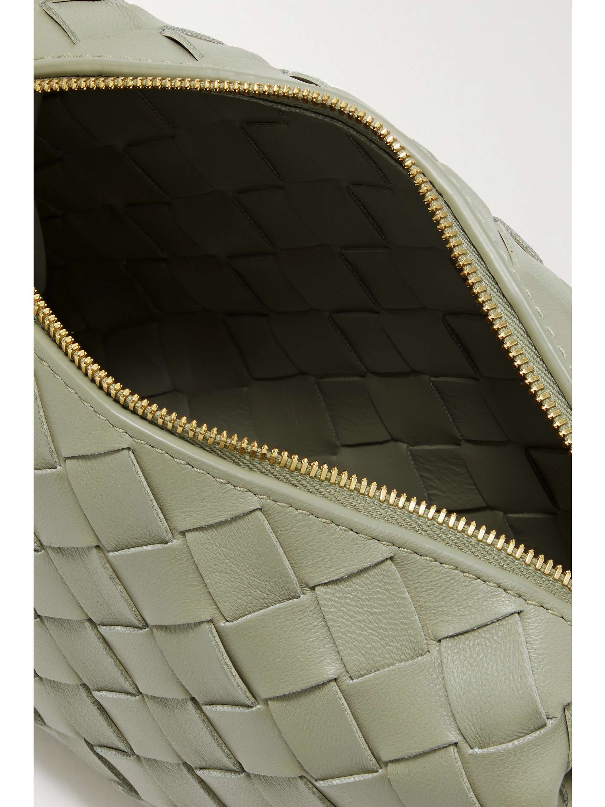 BOTTEGA VENETA Loop mini intrecciato leather shoulder bag