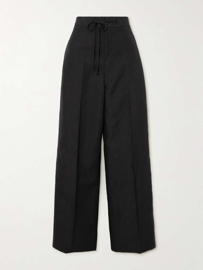 Maison Margiela Pleated Canvas Pants