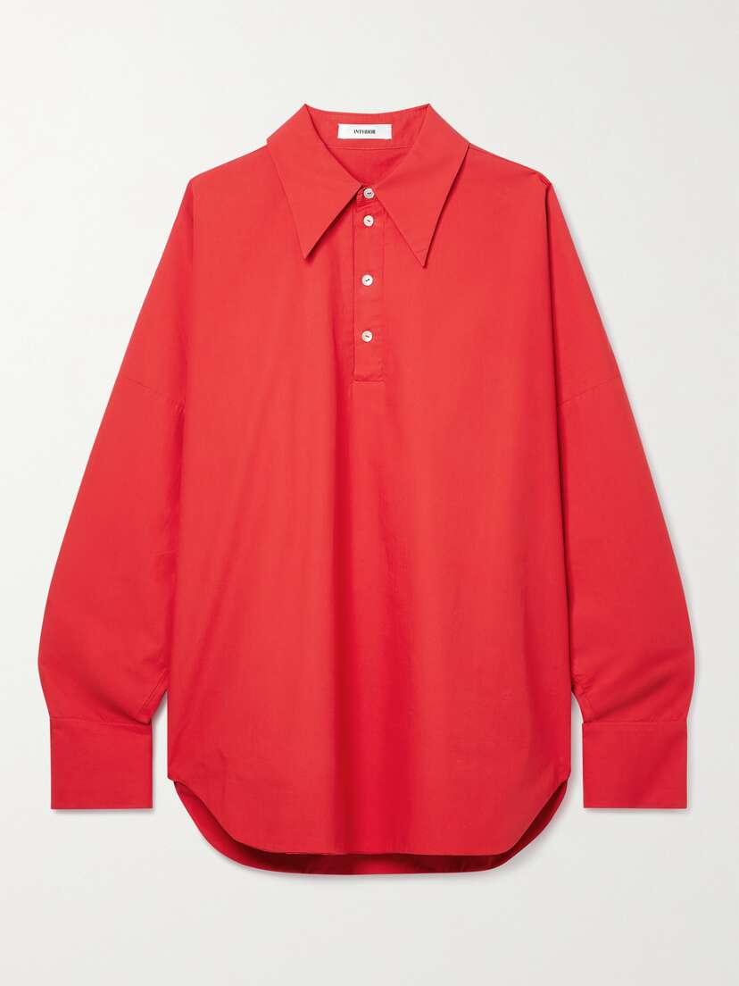 Interior The Regatta Oversized Cotton-poplin Shirt