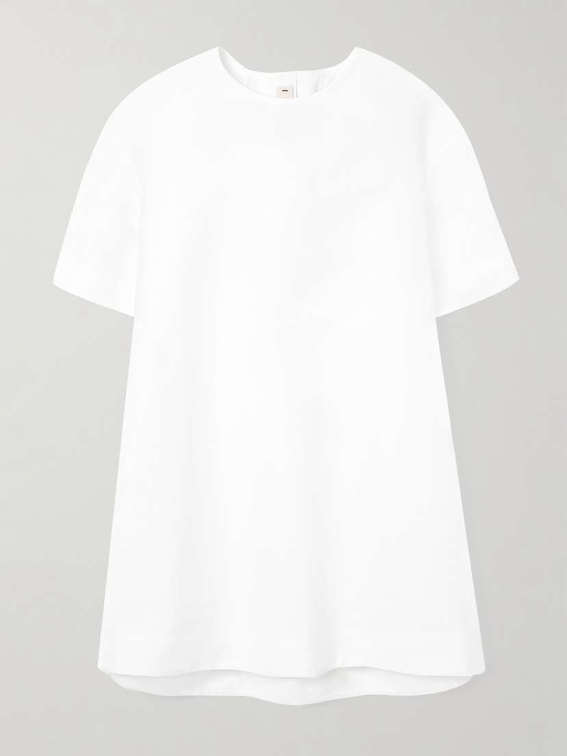 Marni Cocoon Cotton-cady Mini Dress
