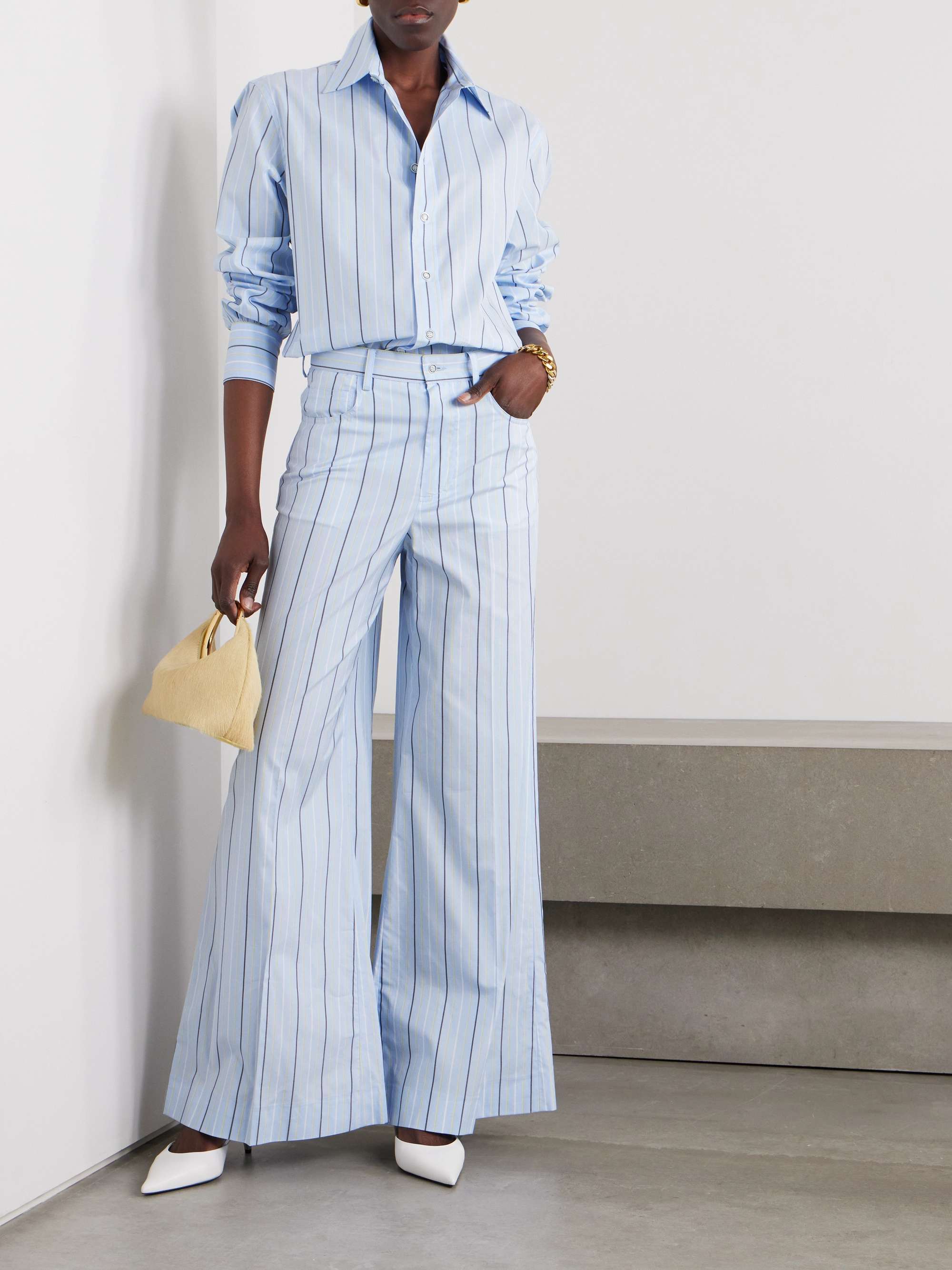 Black denim wide-leg jeans | Marni
