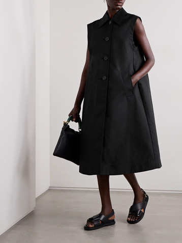 Marni Cotton-cady midi dress