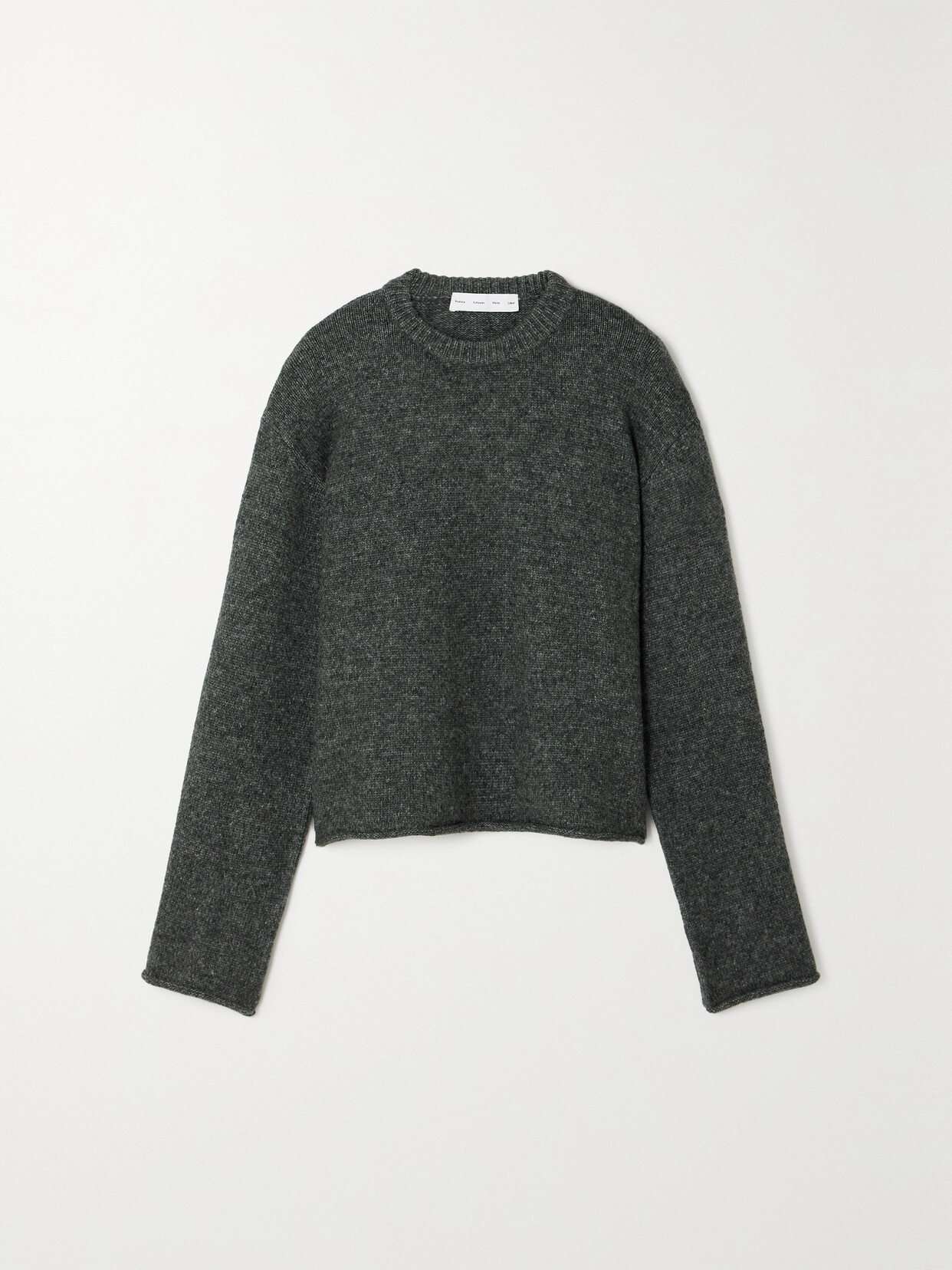 Proenza Schouler White Label Tara Knitted Jumper In Grey