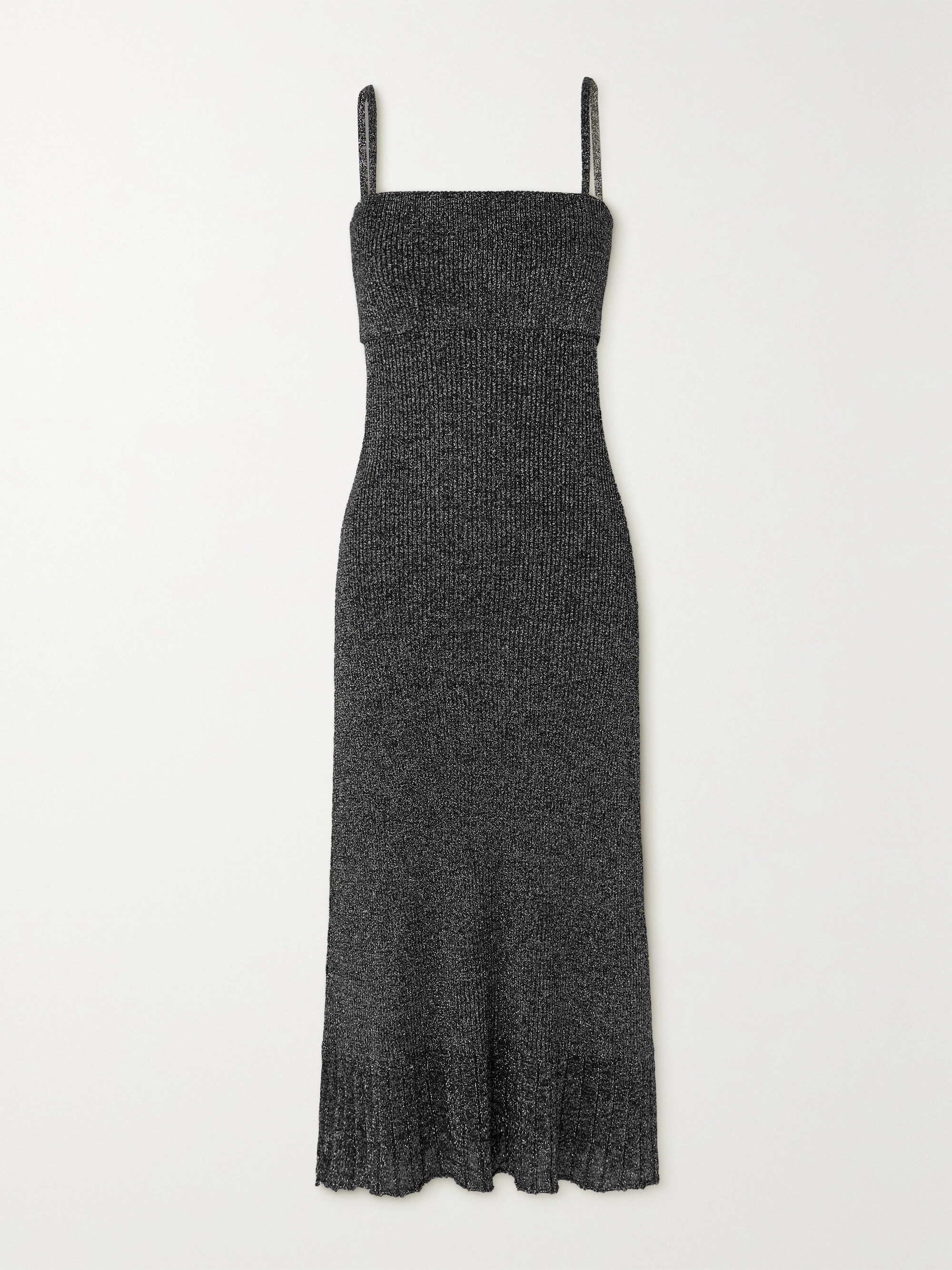 Proenza Schouler White Label Lorenia metallic lamé maxi dress