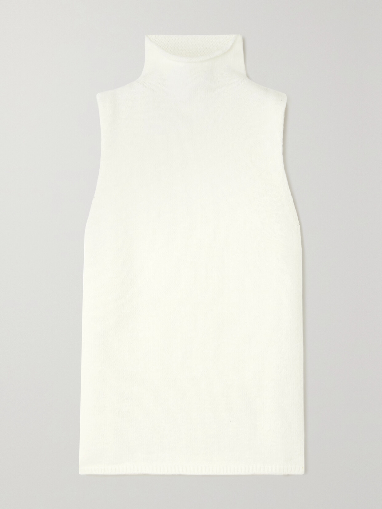 Proenza Schouler White Label Lily Knitted Turtleneck Vest - Neutrals