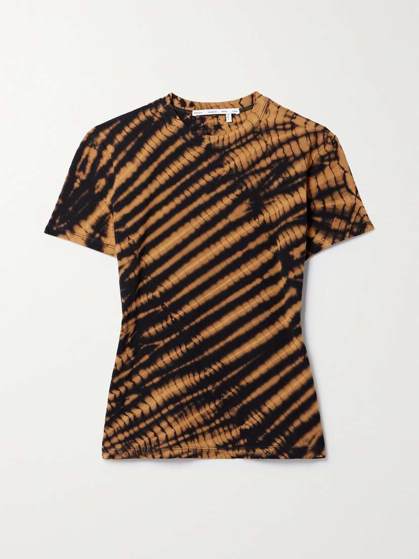 Proenza Schouler White Label Finley Tie-dyed Stretch-cotton Jersey T-shirt - x large