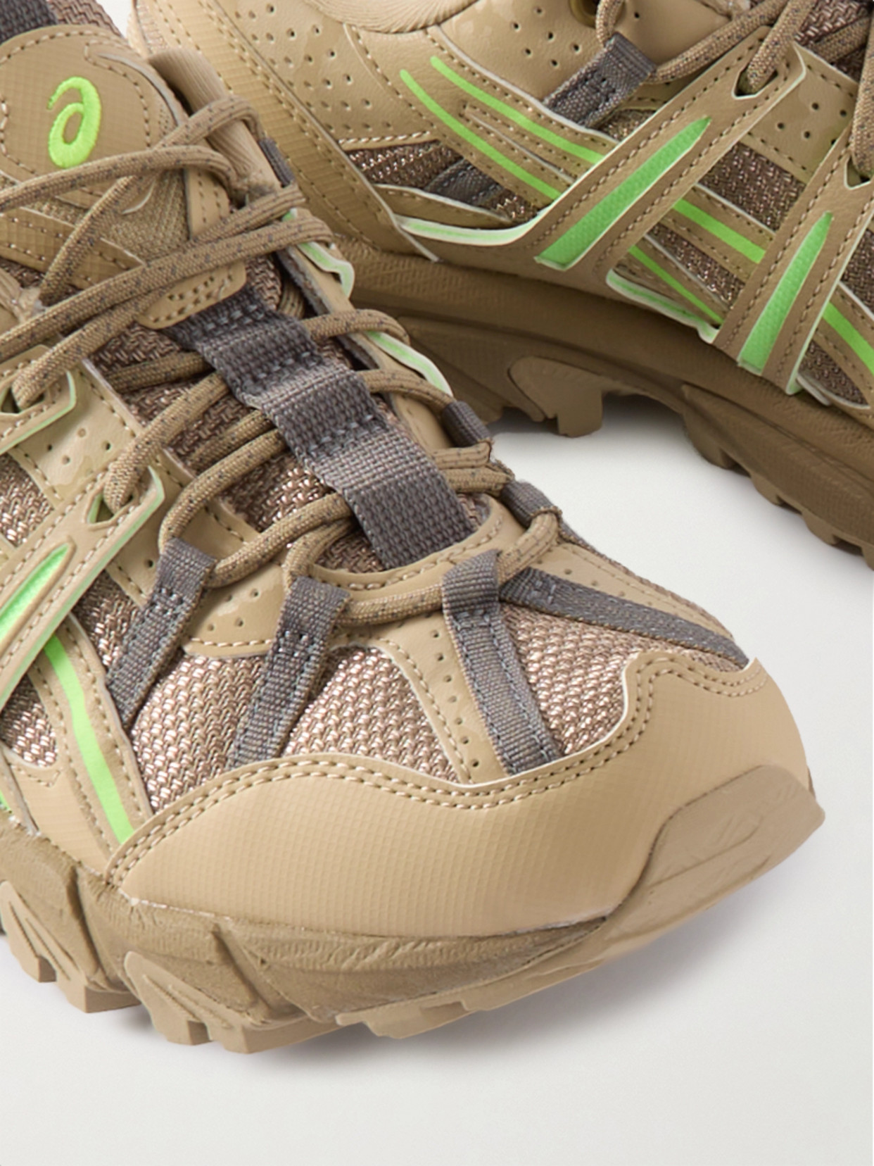 Gel-Sonoma 15-50 Faux Leather And Rubber-Trimmed Sneakers