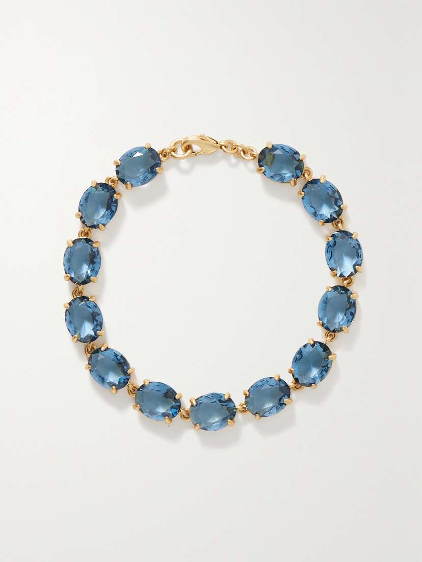 Roxanne Assoulin The Royals Gold-tone Crystal Bracelet