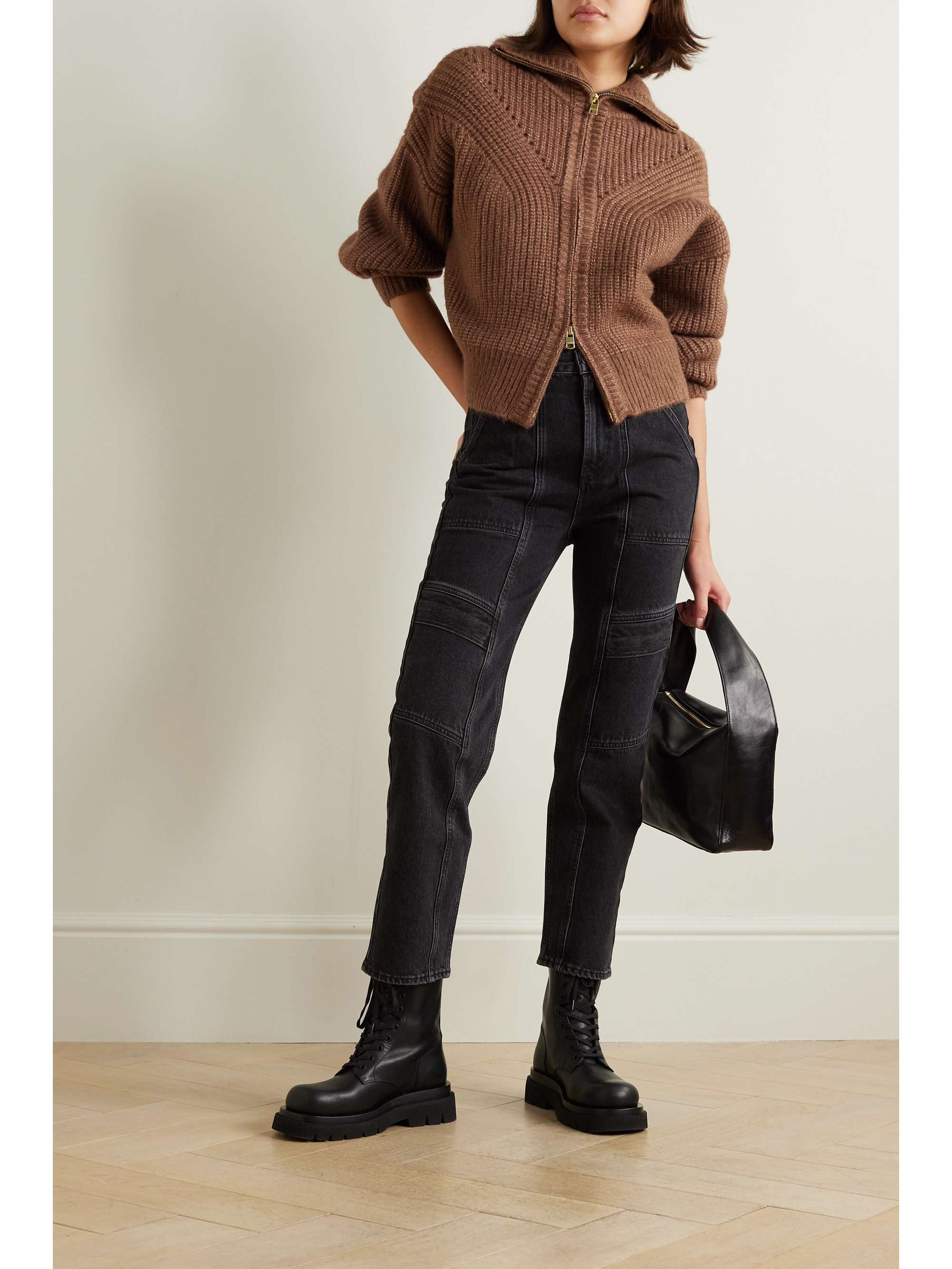 VARLEY Putney ribbedknit jacket NETAPORTER