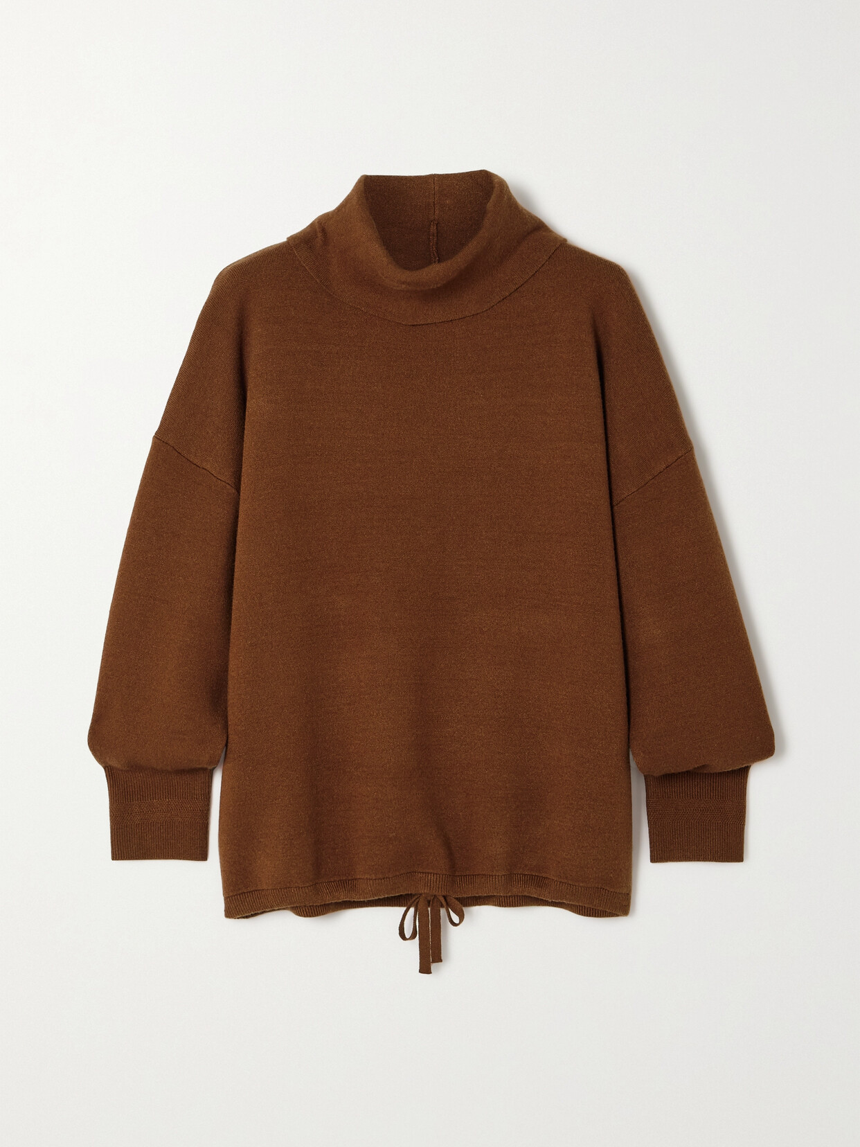 Varley Cavendish Knitted Turtleneck Sweater - Brown
