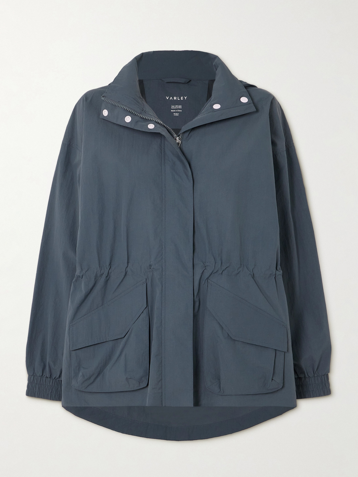 Varley Nellie Shell Jacket In Blue