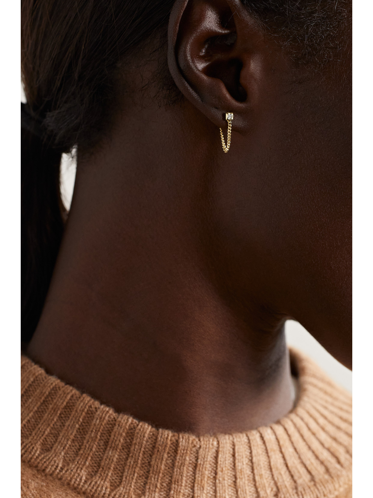 Mateo 14-karat Gold Diamond Earrings In Gold