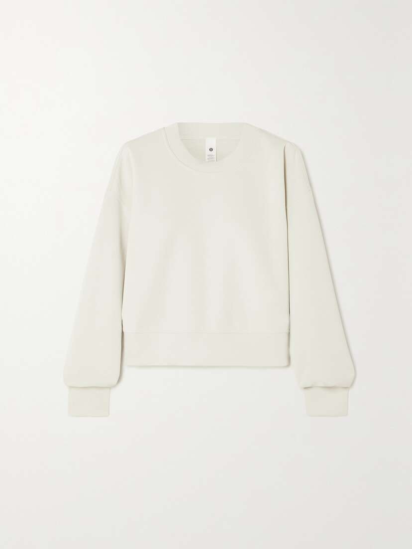 lululemon Perfectly Oversized Cropped Stretch Recycled-softstreme™ Sweatshirt