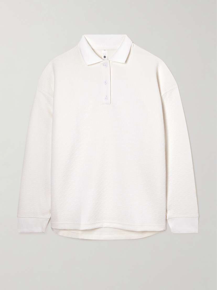 lululemon Stretch-recycled Jersey Polo Shirt