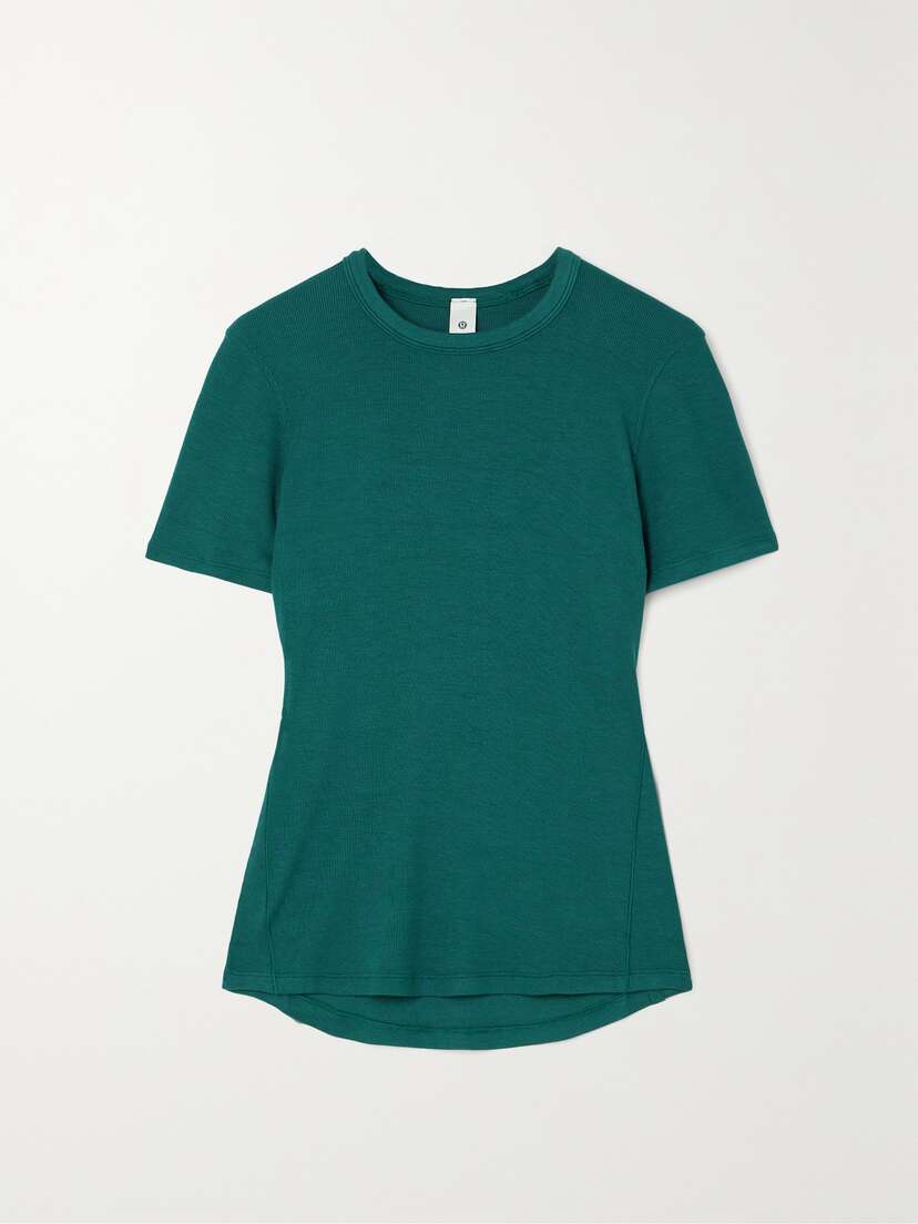 lululemon Hold Tight Ribbed Modal-blend Jersey T-shirt
