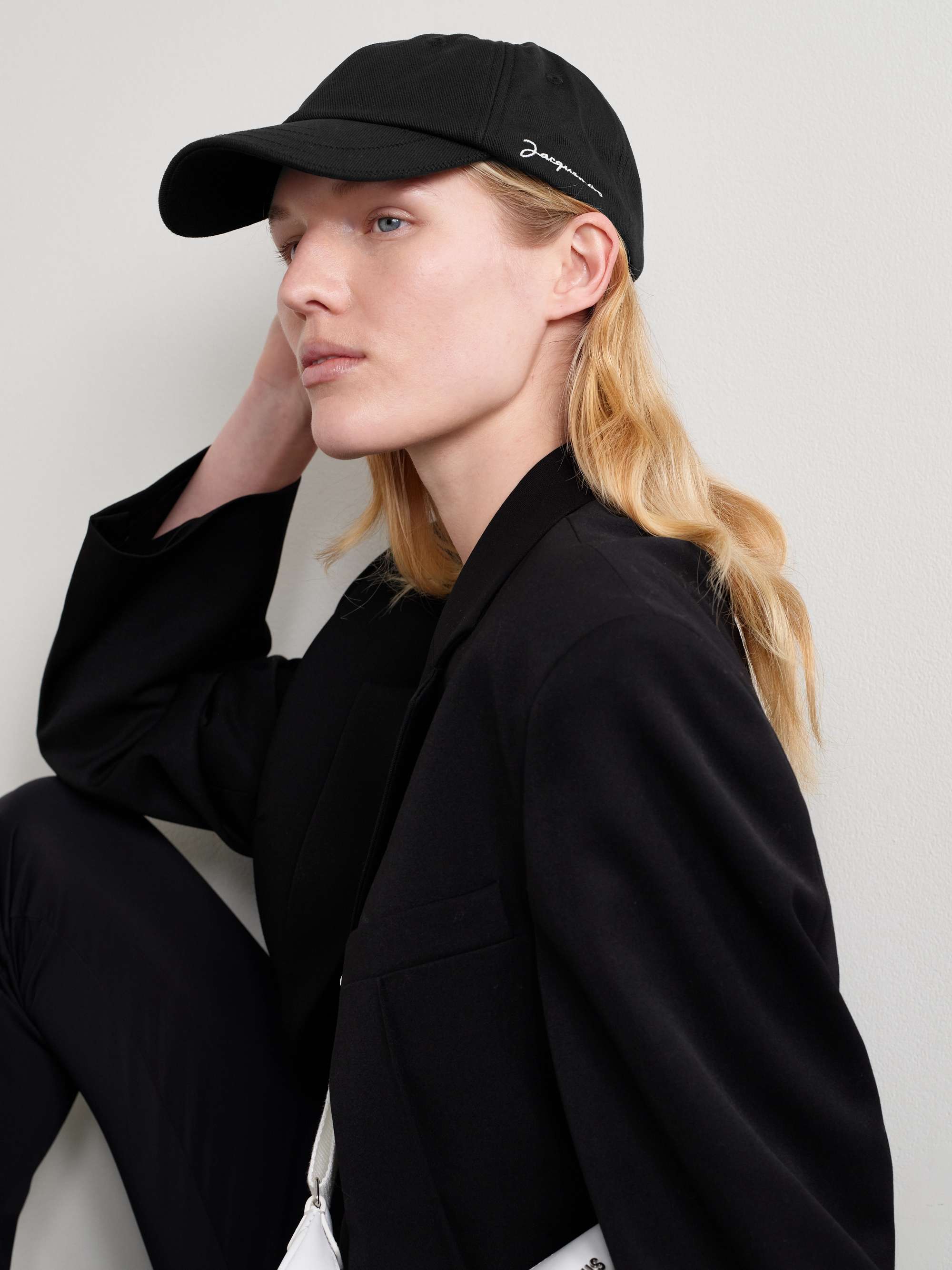 JACQUEMUS La Casquette embroidered cotton-twill baseball cap | NET