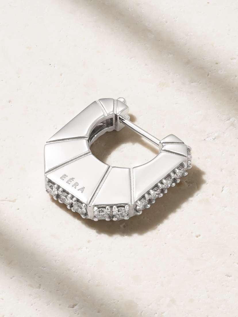 EÉRA Marla White Gold Diamond Single Earring