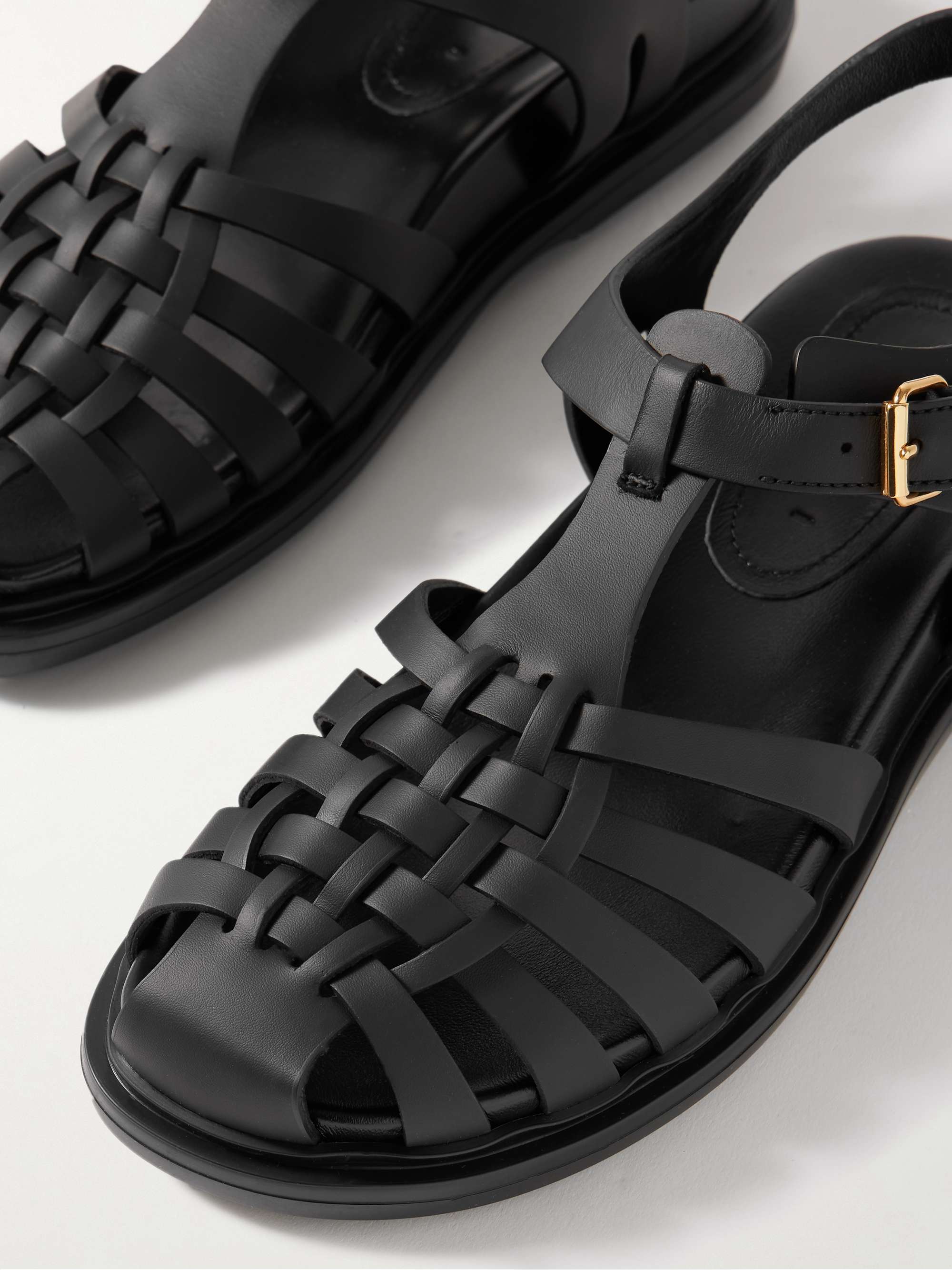 Leather sandals
