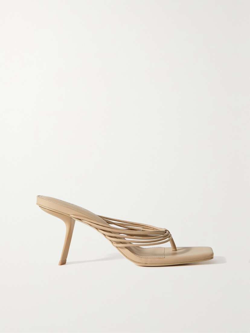 Cult Gaia Emmy Leather Sandals