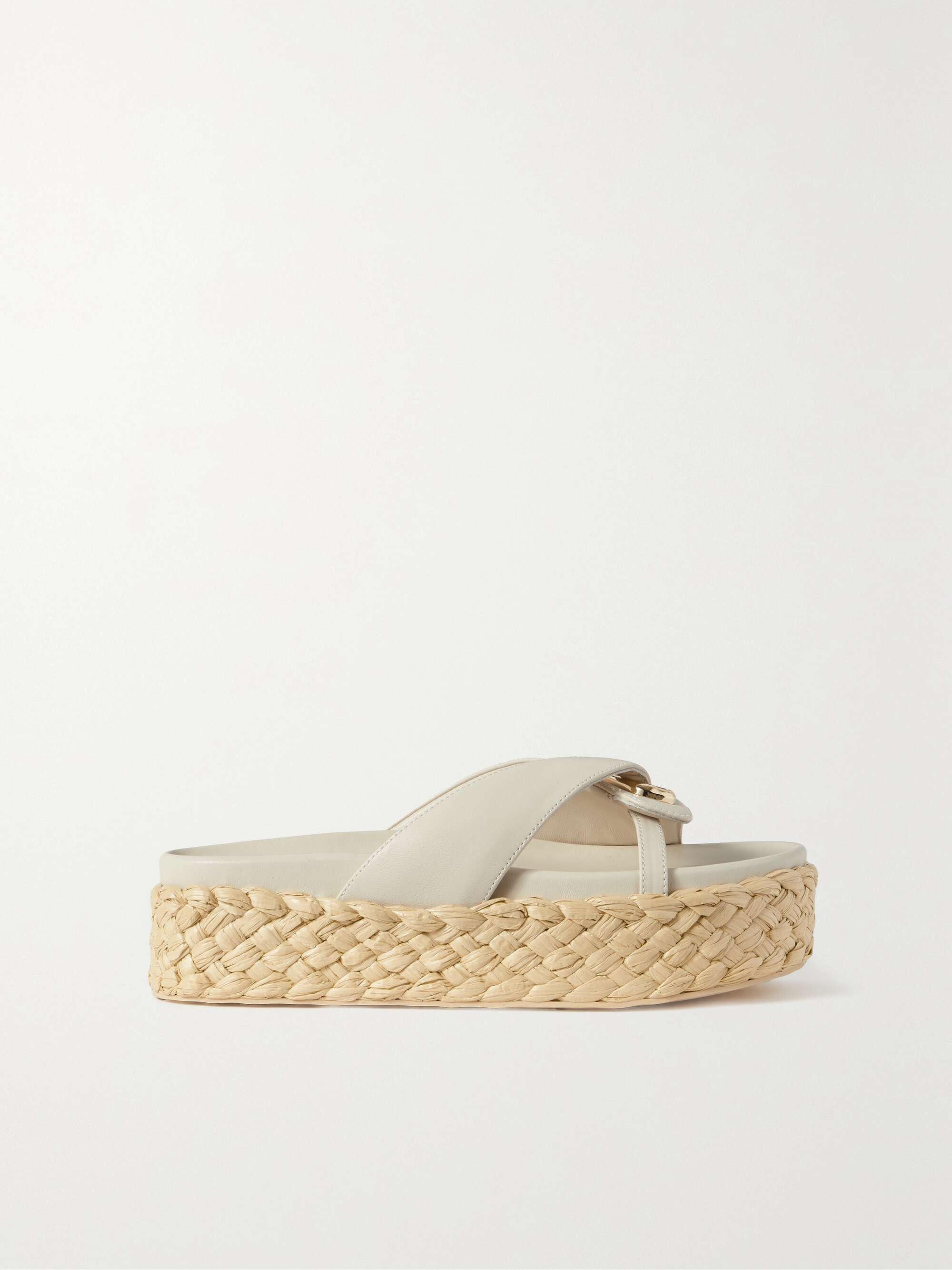 Espadrille platform slides sale