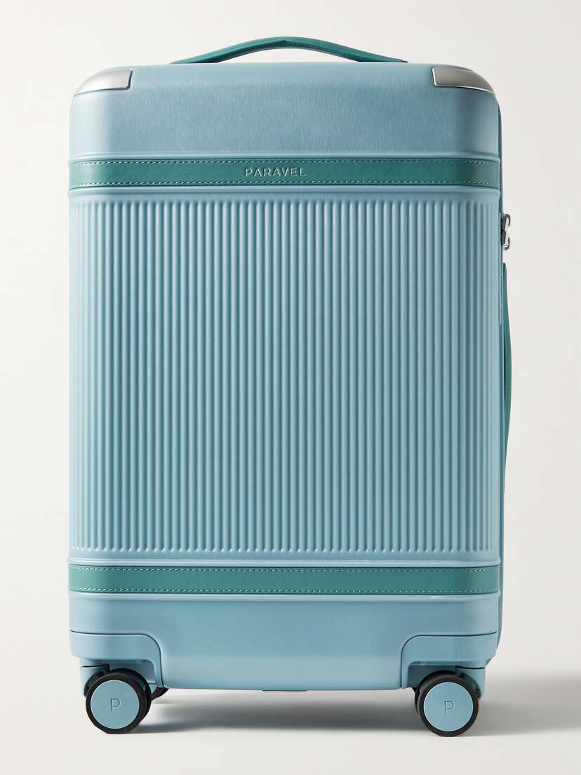 Paravel + Net Sustain Aviator Carry-on Plus Vegan Leather-trimmed Recycled Hardshell Suitcase -  - One size