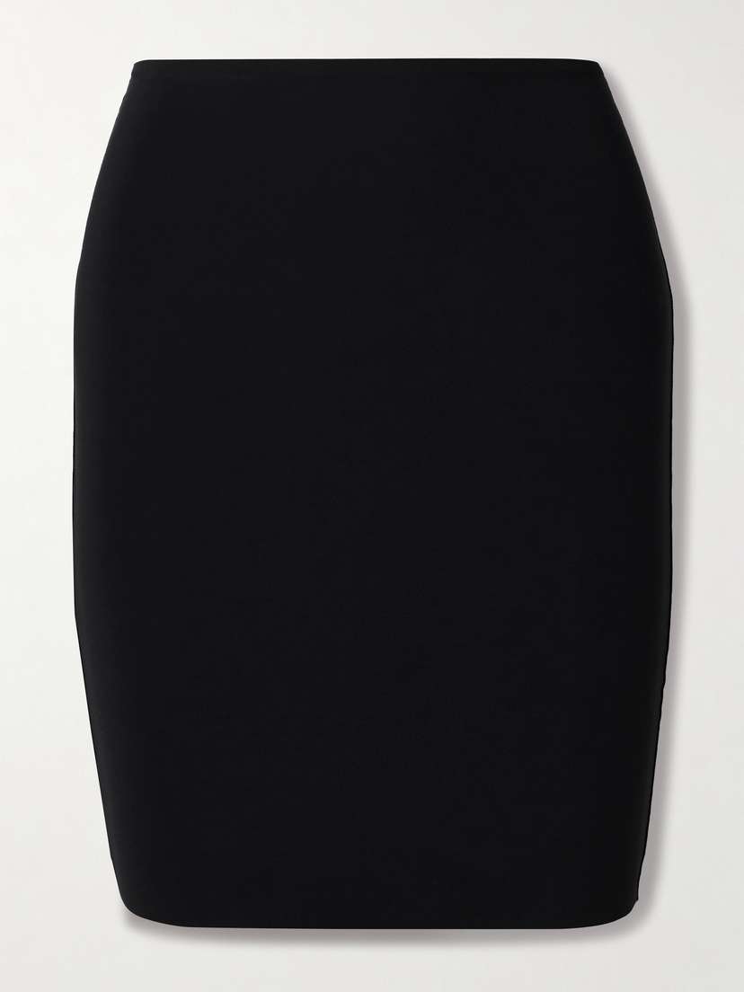 Commando Half Slip Control Layered Stretch Mini Skirt