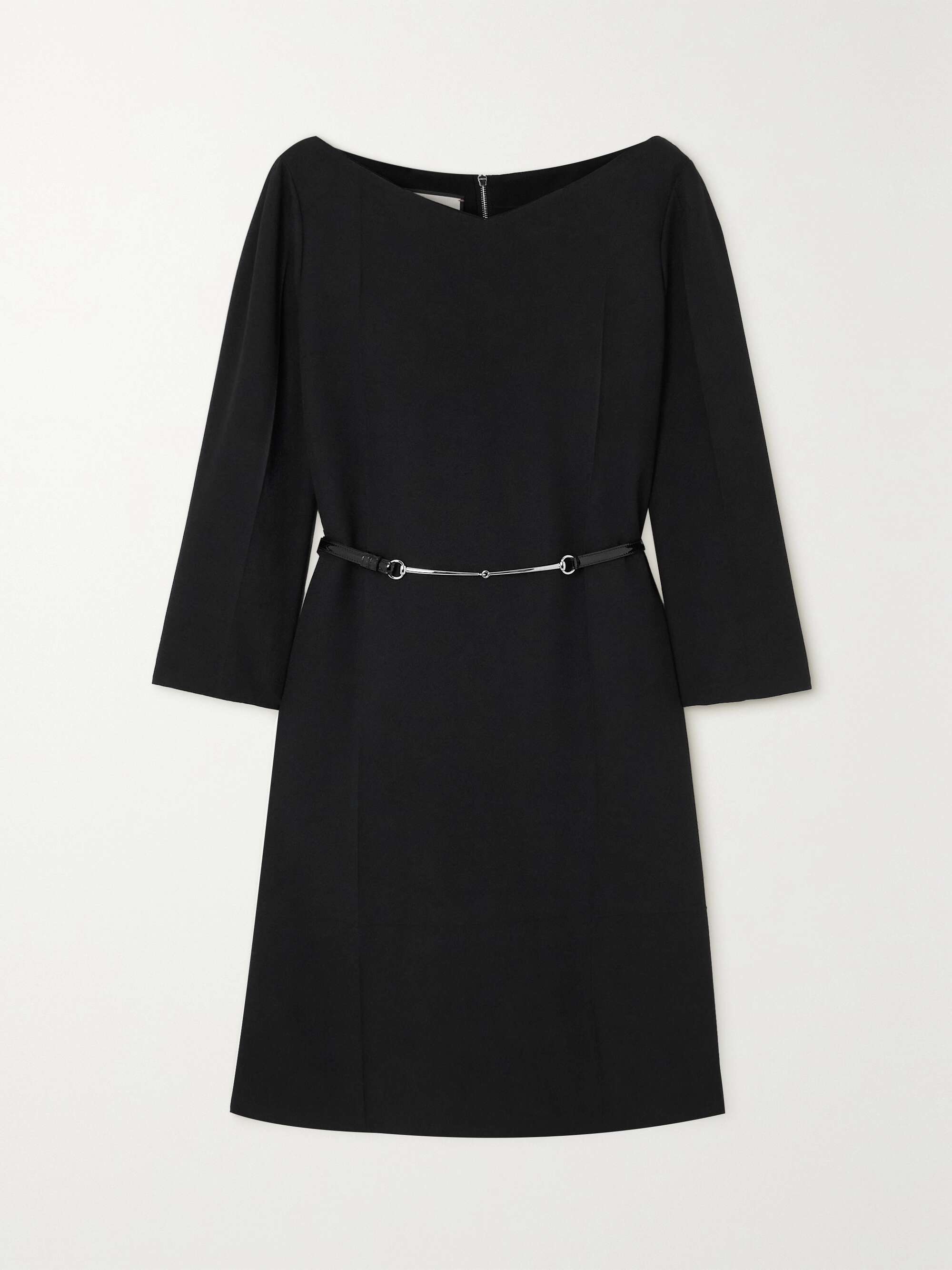 GUCCI Belted crepe dress | NET-A-PORTER