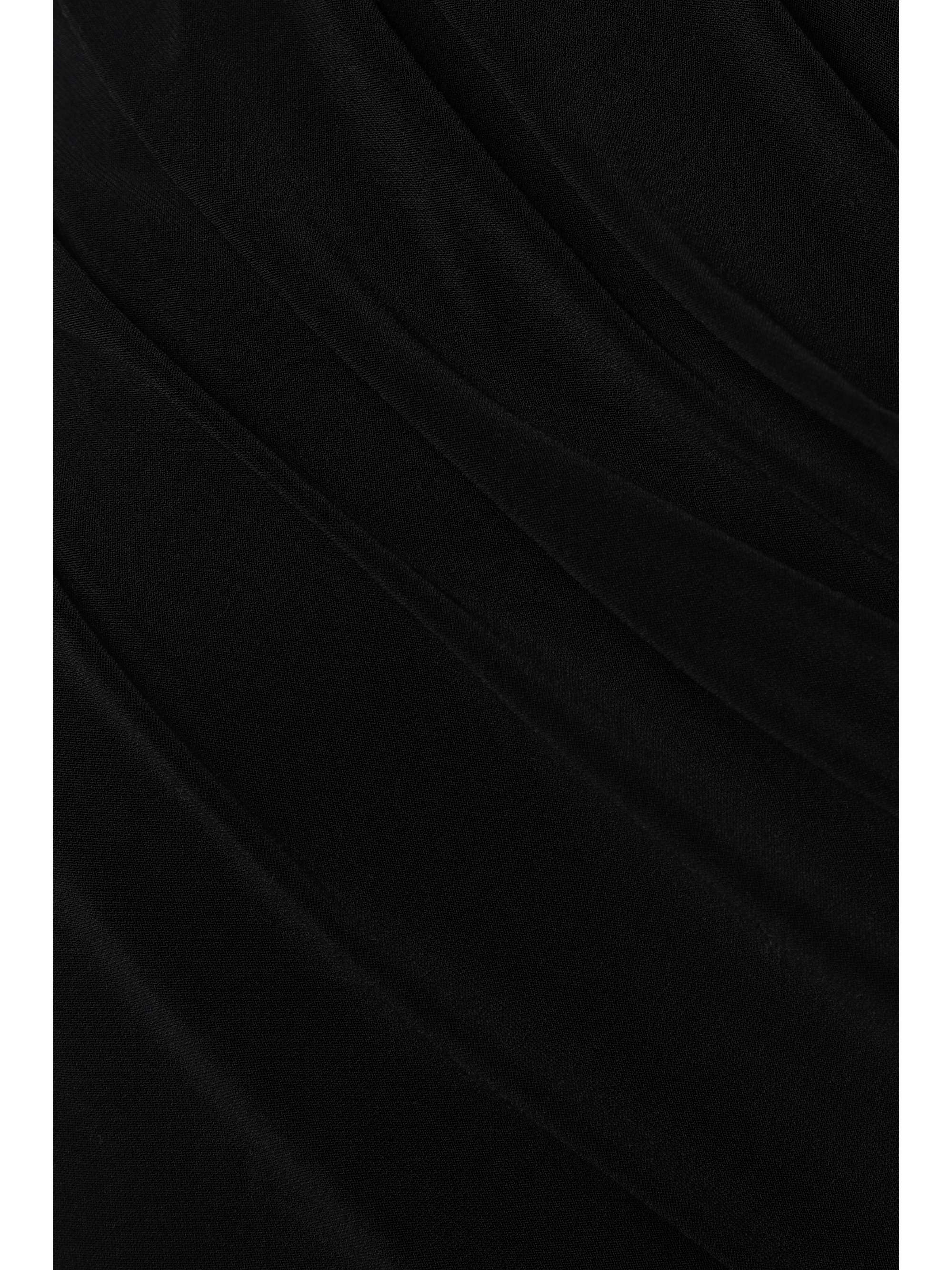NORMA KAMALI Diana one-shoulder ruched stretch-jersey mini dress