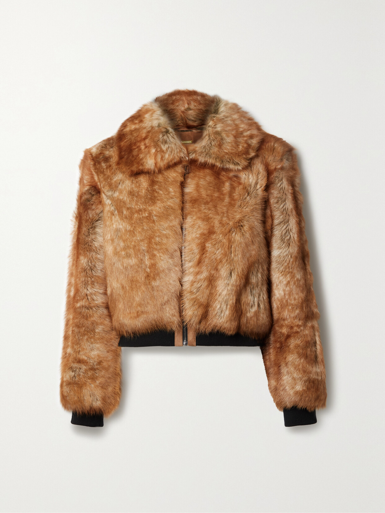 Dodo Bar Or - Din Leather-trimmed Shearling Jacket - Brown