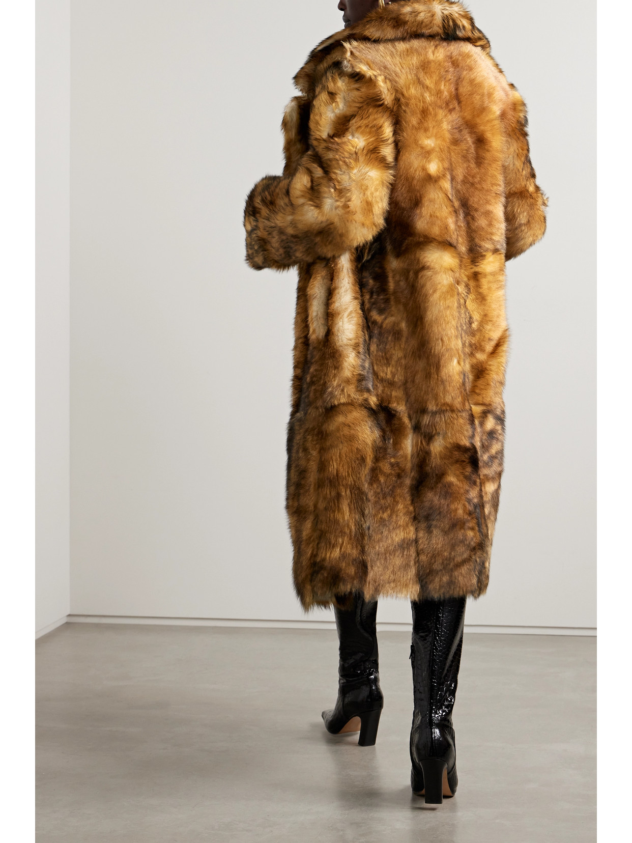 Dodo Bar Or Lidor Shearling Coat In Brown