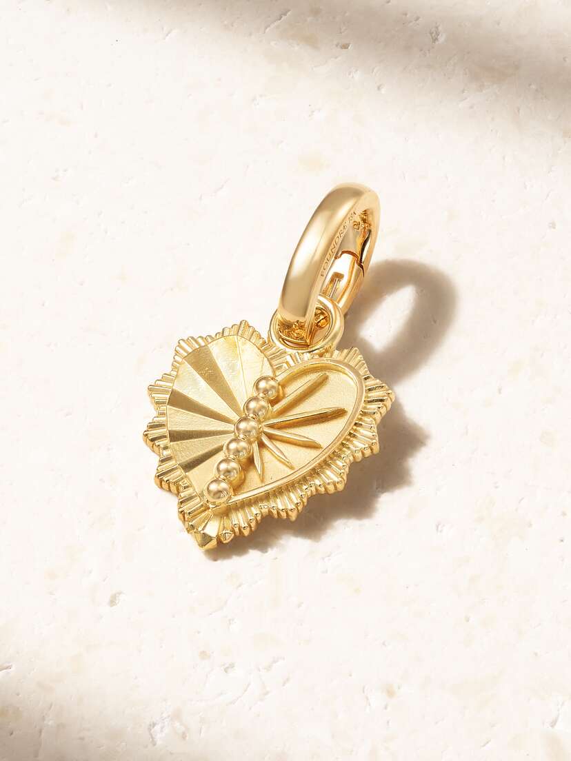 Foundrae Heart Love Miniature 18-karat  Pendant