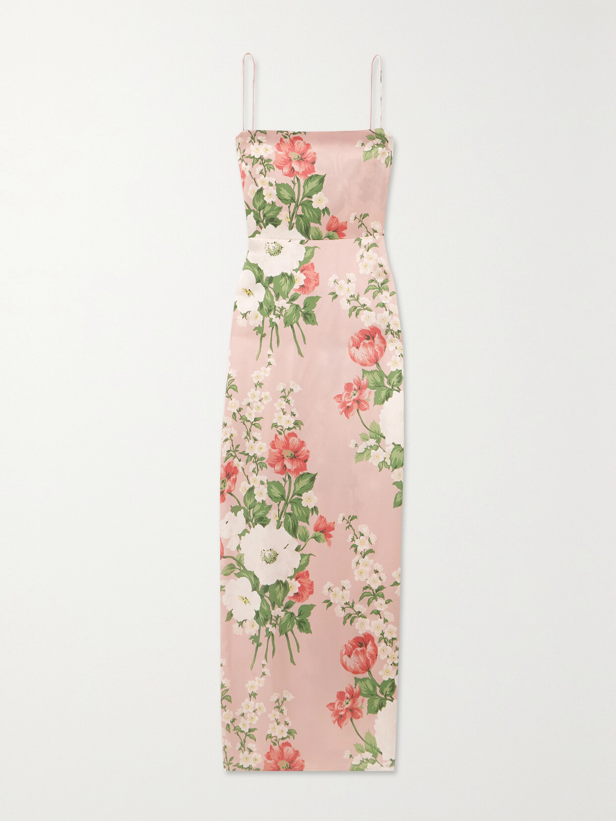 Reformation Frankie Floral-print Silk-charmeuse Maxi Dress -  - US0