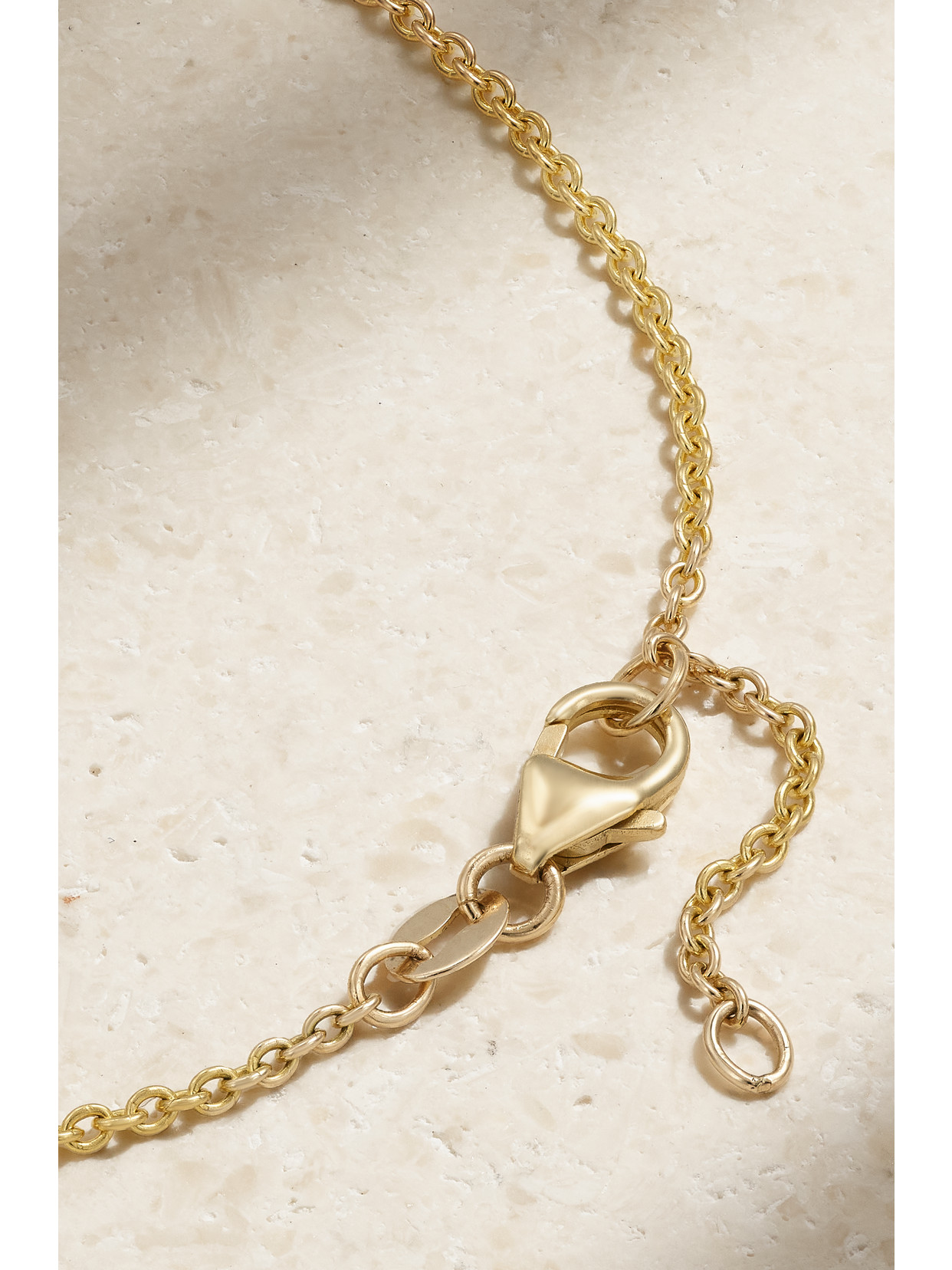 Diane Kordas Evil Eye 14-karat Gold, Diamond And Sapphire Anklet In Gold