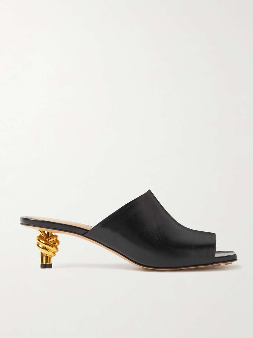Bottega Veneta Knot Leather Mules