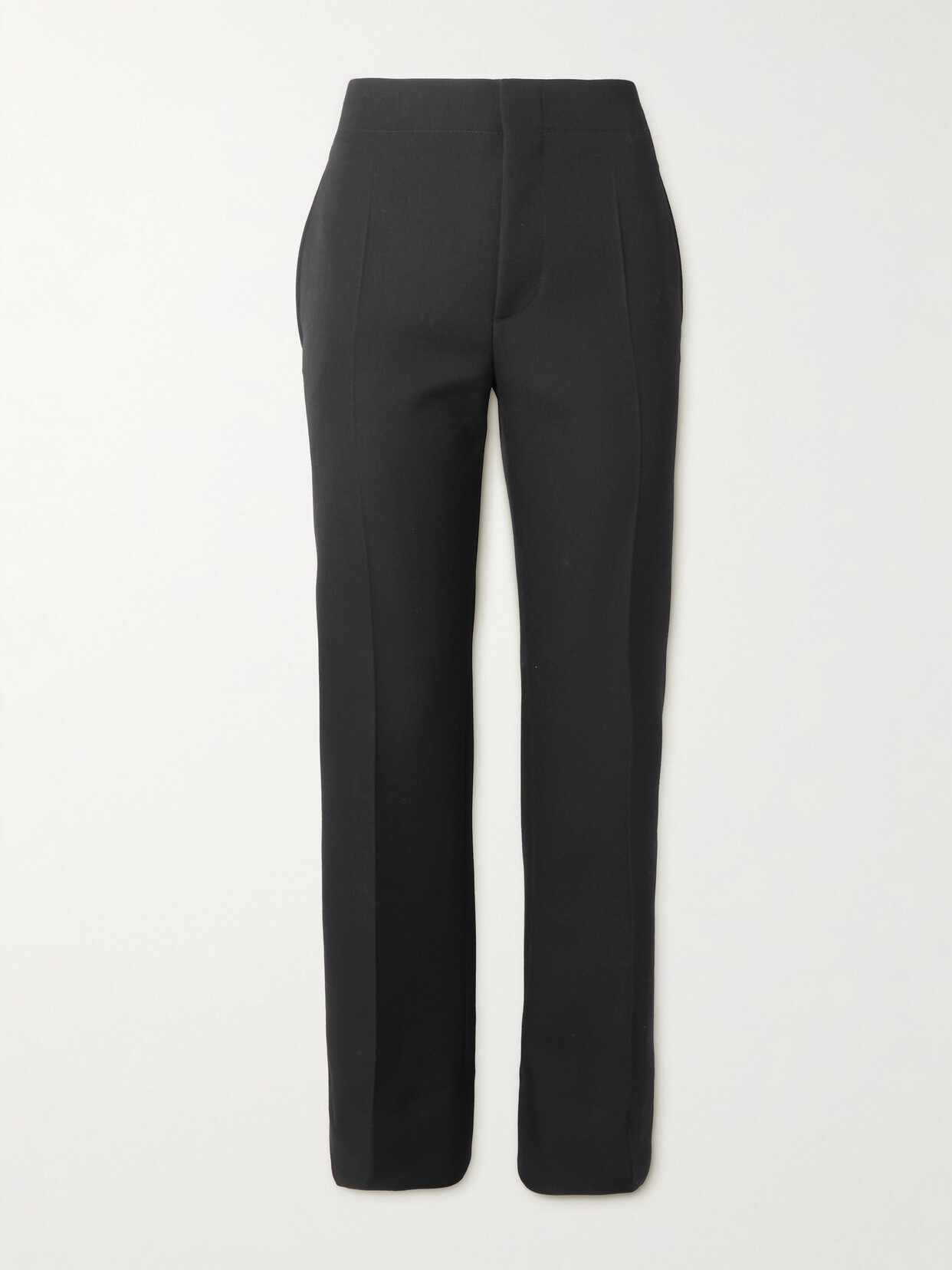 Bottega Veneta - Straight-leg Wool Pants - Black