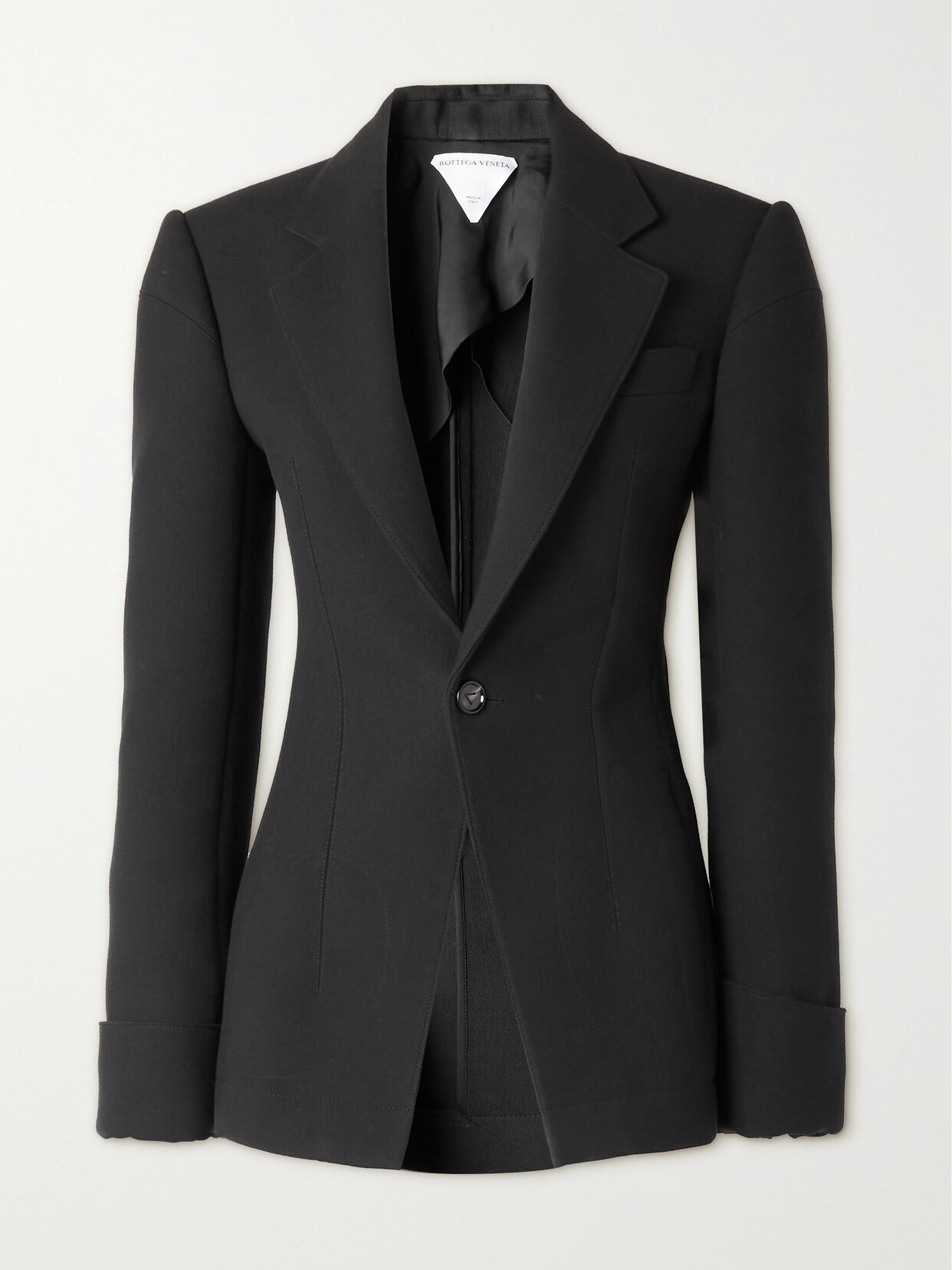 Bottega Veneta - Grain De Poudre Blazer - Black