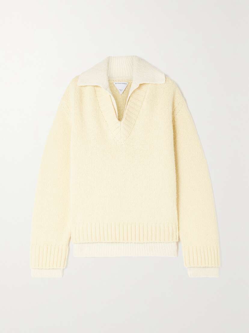 Bottega Veneta Layered Wool Sweater