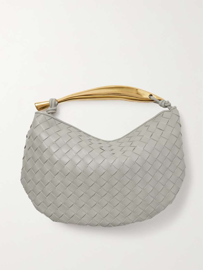 Bottega Veneta Sardine Small Intrecciato Leather Tote