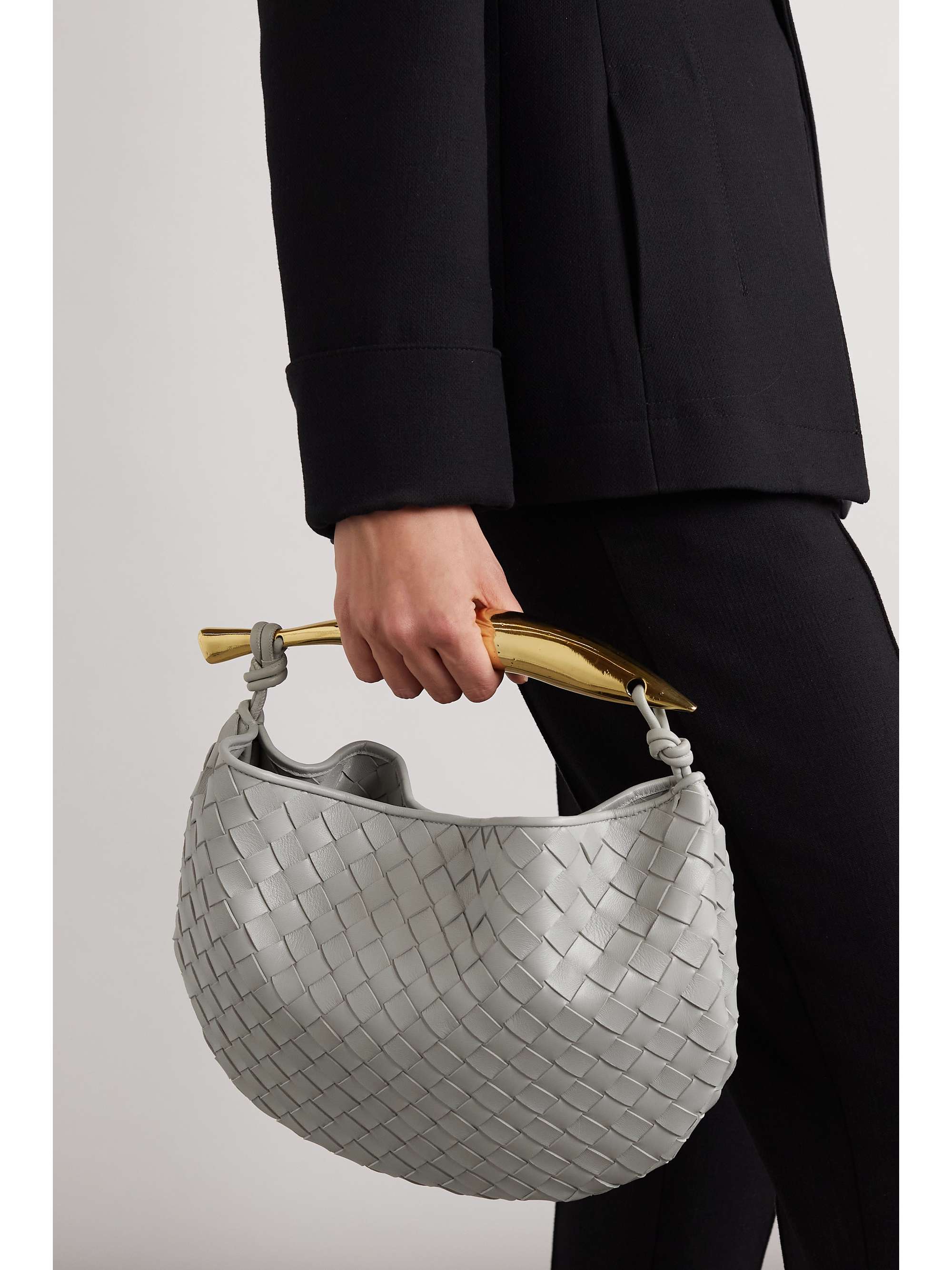 BOTTEGA VENETA Sardine イントレチャートレザー トートバッグ