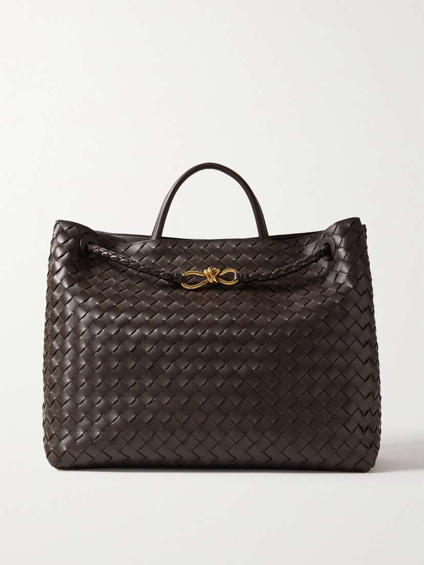 Bottega Veneta Andiamo Large Intrecciato Leather Tote