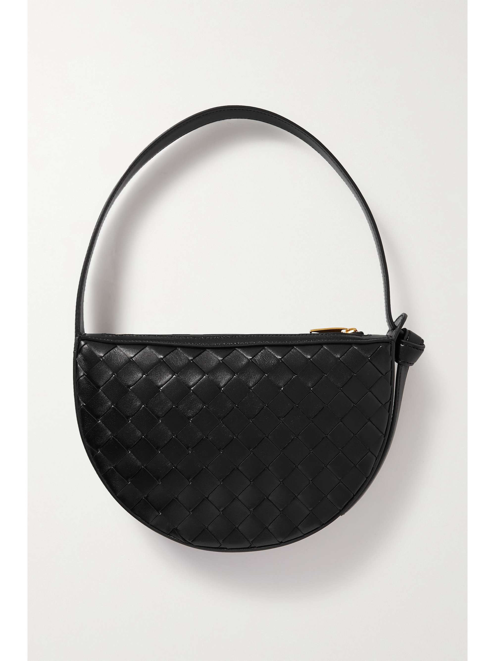 BOTTEGA Mini increcciato leather shoulder bag NETAPORTER