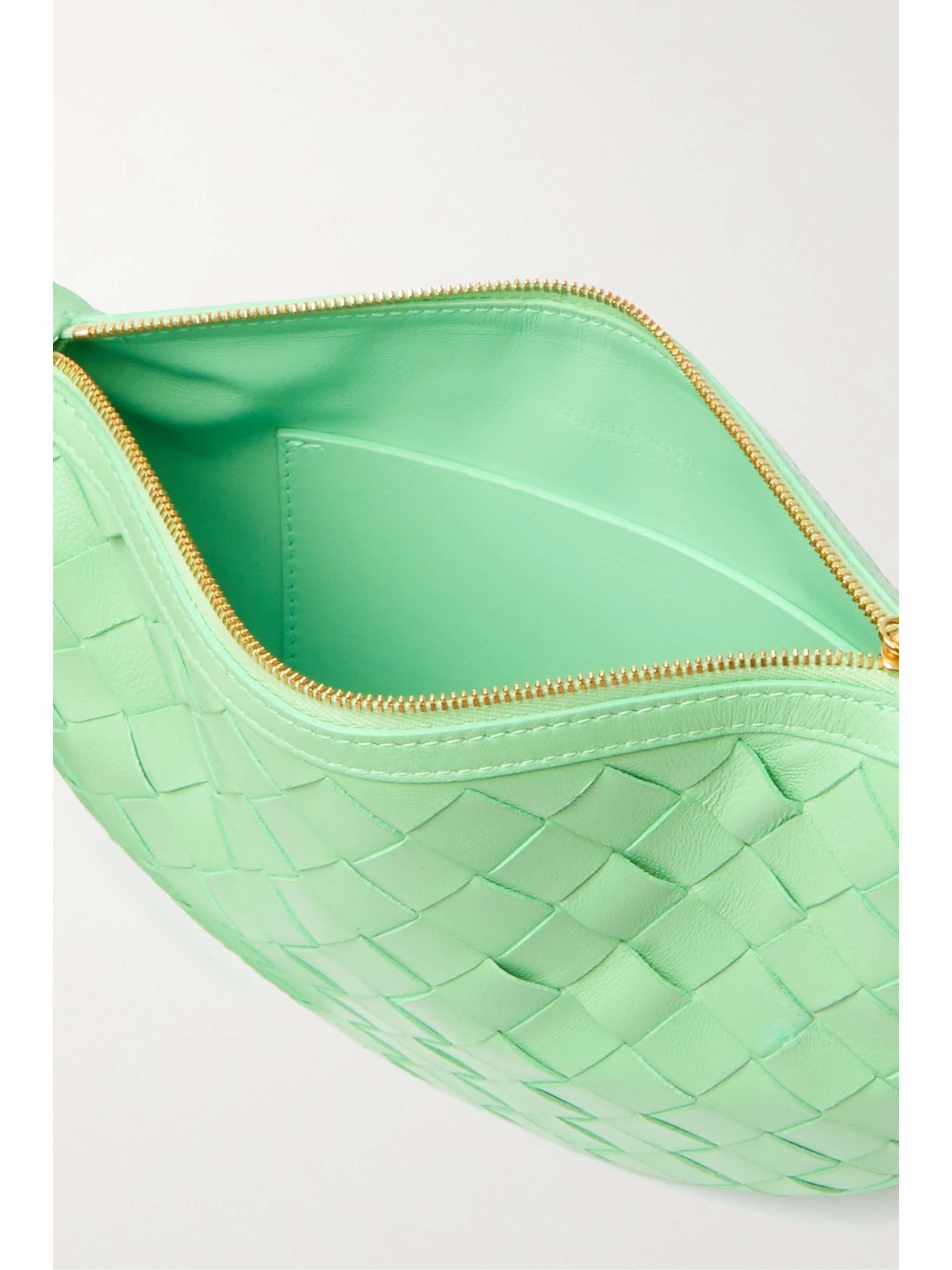 BOTTEGA Mini increcciato leather shoulder bag NETAPORTER