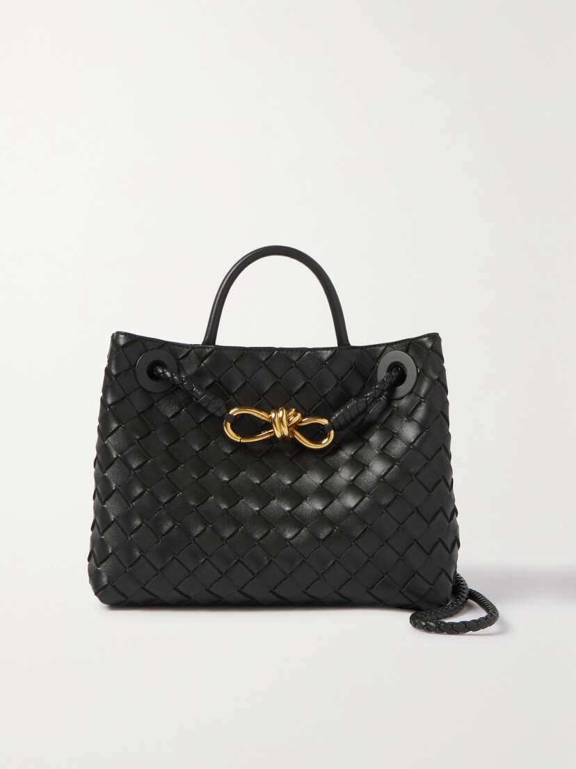 Bottega Veneta Andiamo Small Intrecciato Leather Tote