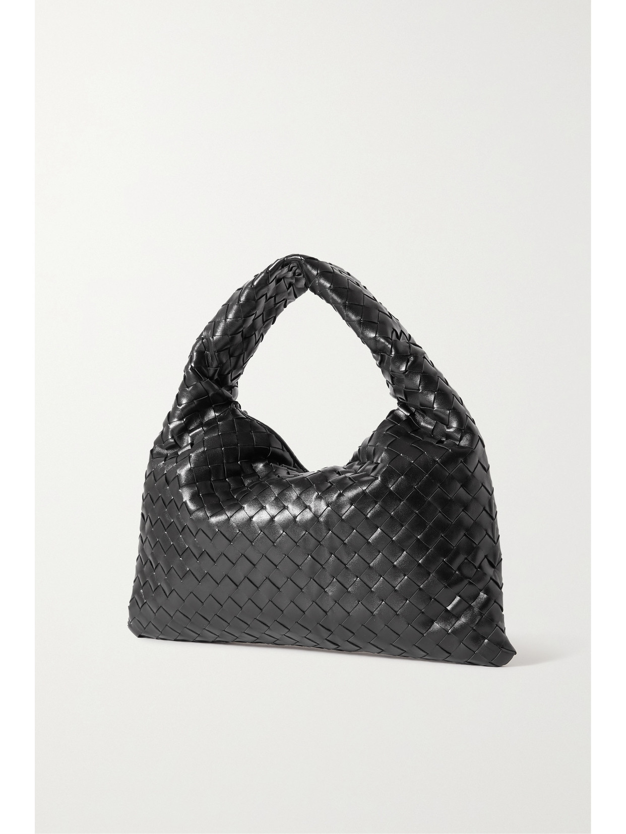 Hop Medium Intrecciato Leather Tote